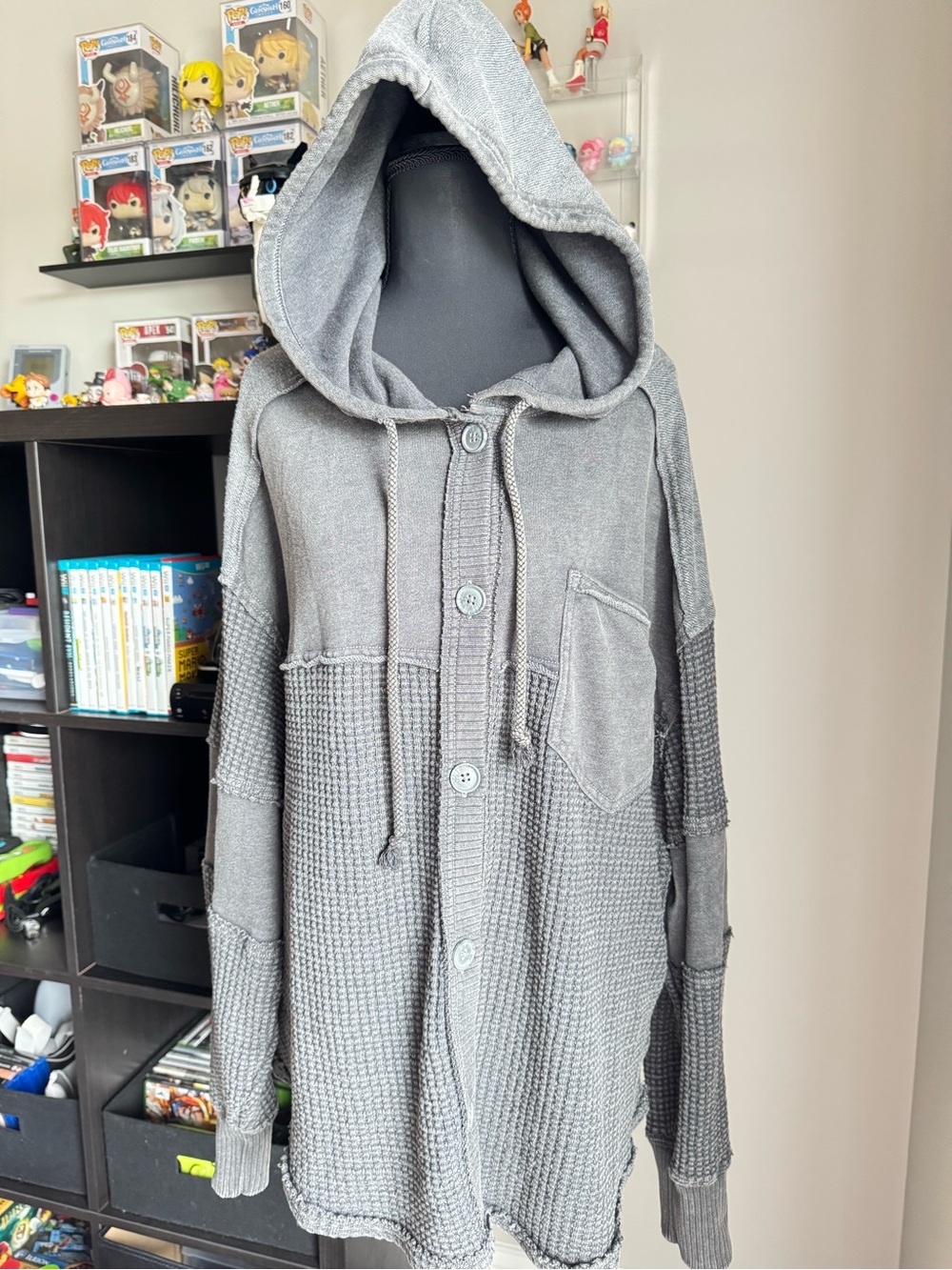 AE Button Down Hoodie
